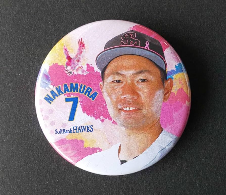 1つ100円〜】ソフトバンクホークス 缶バッジ